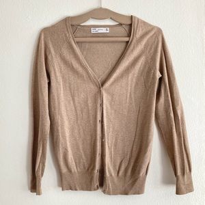 Tan Cardigan
